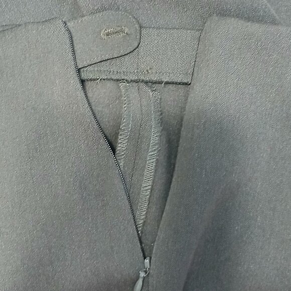 FABRIZIO GIANNI DARK OLIVE GREEN POLY/RAYON BLEND SIDE ZIP, SIZE 4 - Picture 6 of 8